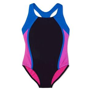 Maillot de bain une pièce pour femme, taille haute, col rond, couleur unie, dernier design, best-seller, prix avantageux - Product Image 1
