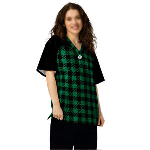 Maillot de football américain unisexe tendance Y2K personnalisé à carreaux, T-shirt en maille respirante, tenue d'équipe, fabrication OEM, marque privée, fabricant en gros, USA - Product Image 3