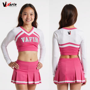 OEM VAFIR Wears 2023 Uniformes de cheerleading All Star pour filles et adultes, vente en gros, respirant, polyester, élasthanne, coton, soie, latex, nylon - Product Image 6