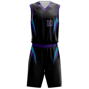 Tenues de basketball de qualité supérieure, sur mesure, 100% polyester, nouveau design, en vente en ligne - Product Image 1