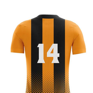 Proveedor Directo de Fábrica, Uniforme de Fútbol Impreso, 100% Poliéster, Antibacterial, de Secado Rápido, para Equipos, Venta al Por Mayor, Personalizado - Product Image 6