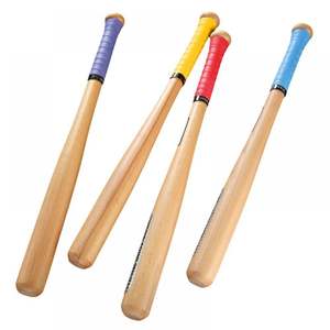 Bate de entrenamiento de béisbol, color rojo, agarre antideslizante, color sólido, para práctica, para zurdos y diestros - Product Image 5