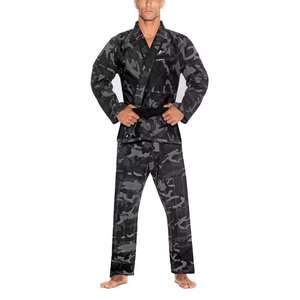 Uniforme de Karate Unisex, Traje de Entrenamiento, Chaqueta de Manga Larga y Pantalones, Ligero y Duradero, 100% Algodón, Logotipo Personalizado - Product Image 3