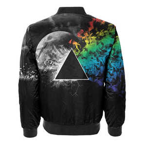 เสื้อแจ็คเก็ตบอมเบอร์มีฮู้ดพิมพ์ลายพรางแบบบาง ซิปเต็มตัว คุณภาพสูง ผลิตจากโพลีเอสเตอร์ สำหรับผู้ชาย สวมใส่สบายๆ สไตล์สปอร์ต - Product Image 4