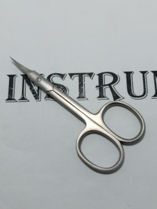 High Quality Baby Care Nail <b>Cuticle</b> <b>Scissors</b> Mirror Polish Stainless Steel Nail Arts <b>Cuticle</b> Shears 3.75" Beauty Salon <b>Scissors</b> - Product Image 2
