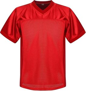 Maillots de football américain personnalisés pour adultes, 100% polyester, impression par transfert thermique, délai de livraison rapide, nom et numéro de l'équipe inclus - Product Image 3