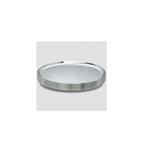 Wedding Party 304 Stainless Steel Plate Home <b>Kitchen</b> and Tabletop Food Serving Dinner Ware Plate Custom Stainless Steel Plate - Product Image 5