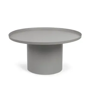 Table basse et tables d'appoint en aluminium moulé de haute qualité, plaqué or, avec cadre design unique et verre noir – Nouveauté - Product Image 2