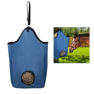 Whole Hot Selling Durable Large Nylon Horse <b>Hay</b> <b>Bag</b> Premium Hanging Feeder Net For Easy Convenient & Slow Horse Feeding <b>Hay</b> <b>Bag</b> - Product Image 1