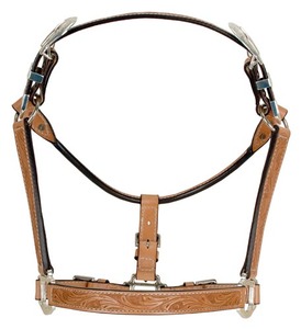 Premium Leather Western Saddle Style Horse Riding <b>Halters</b> Handmade Customized Color & Logo Excellent Quality - Product Image 3