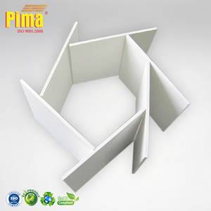 Lámina de Espuma de PVC WPC Blanca de 25 mm, Panel de Plástico Liso con Densidad de 0.6 g/cm³ para Unidades de Baño Prefabricadas - Product Image 3