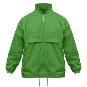 เสื้อโค้ชคุณภาพสูงสุด แจ็คเก็ตกันลมคุณภาพสูงแบบสั่งทำพิเศษ ผ้าไนลอน 100% กันลม คอปกติดกระดุม สำหรับผู้ชาย - Product Image 4