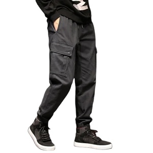 Pantalon Cargo de haute qualité pour hommes Style Streetwear décontracté Logo personnalisé mi dernière mode printemps été prix bas pantalon global - Product Image 3