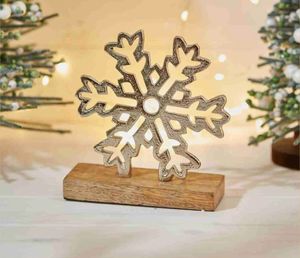 Adornos Navideños de Latón, Corazón, Luna, Estrella, Cuadrado, Rectángulo, Círculo, Decoración Artesanal Moderna - Product Image 5
