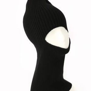 100% Pure <b>Cashmere</b> Knitted Hat Winter Warm Hood Neck Unisex <b>Women</b> Men Elegant <b>Beanie</b> Custom Logo Wholesale High Quality Caps - Product Image 1