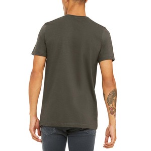 Men's T Shirts <b>Hot</b> Selling <b>Combed</b> Cotton Men Short Sleeve T Shirt Build Your Brand Men's Shaped Long Tee T-Shirt - Product Image 2