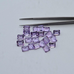 3x5mm-10x14mm Améthyste rose naturelle à facettes Octogone Pierre précieuse en vrac Vente en gros Derniers bijoux artisanaux du fabricant - Product Image 4