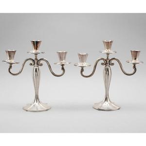 American Style 3 Arms Candle Stand For <b>Candlestick</b> Holder Event Management Supplies Table Decoration Candelabra <b>Silver</b> Finish - Product Image 1