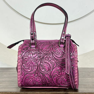 กระเป๋าทรงดัฟเฟิลหนังวัวแท้แบบรวดเร็วกระเป๋าถือขนาดเล็กแบบพกพาออกแบบการ์ดได้ - Product Image 5