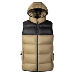 Chaleco Acolchado para Hombre con Cuello Alto, Ligero, Aislado, Sin Mangas, con Cierre Completo, Impermeable, Transpirable, para Invierno, Casual, para Actividades al Aire Libre - Product Image 4