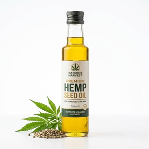 Aceite de Semillas de Cáñamo Natural en Línea, Aceite de Cáñamo Prensado en Frío de Grado Alimenticio Premium, Rico en Ácidos Grasos Esenciales, Suministro al por Mayor, Exportación - Product Image 4