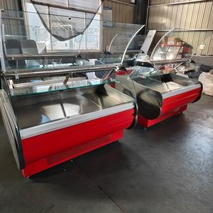 Exhibidor Refrigerador Vertical con Tapa Abatible Estándar para Supermercados <span class=keywords><strong>Lidl</strong></span>, Multi-Voltaje, Independiente, Enfriamiento de Precisión, Yogurt Griego Alemán - Product Image 6