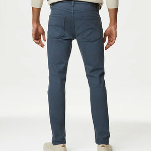 Vente en gros usine : Pantalons Hip Hop grande taille, Jeans déchirés, Jeans empilés de créateur personnalisés pour hommes, Service OEM - Product Image 4