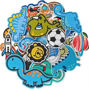 Patchs brodés 3D personnalisés en tissu sergé avec toile, à coudre, en dentelle tissée, tendance et très demandés, collection 2025 - Product Image 2