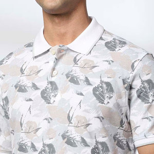 Polo de golf personnalisé pour homme de haute qualité, séchage rapide, imprimé, couleur unie, jersey à manches courtes, fourni par l'usine - Product Image 3