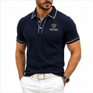Premium Quality Men's Polo <b>Shirt</b> Modern Athletic Fit For Golf Training <b>Walking</b> Travel And Casual Lifestyle Polo <b>Shirt</b> - Product Image 6