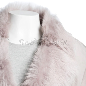 Veste en cuir pour femme, design personnalisé, manches longues, respirante, haute qualité, à vendre, veste en cuir tendance pour l'hiver - Product Image 3