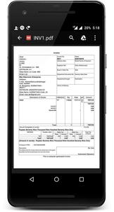 การพัฒนาแอปมือถือ RoyalCraft สำหรับการออกใบแจ้งหนี้ รองรับ Android และ iOS พร้อมคำนวณภาษีมูลค่าเพิ่ม (GST) เตือนการชำระเงิน จัดการลูกค้า และจัดการไฟล์ PDF - Product Image 5