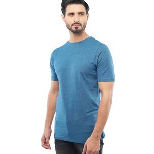 Camiseta de cuello redondo para hombre, Camiseta clásica Premium ajustada suave preencogida, camisetas de algodón polivinílico para hombre - Product Image 1