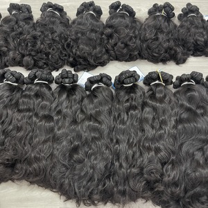 Extensiones de Cabello Humano Virgen Remy Vietnamita de Súper Alta Calidad, Doble Trama a Máquina, Listas para Enviar, Cabello Natural - Product Image 5