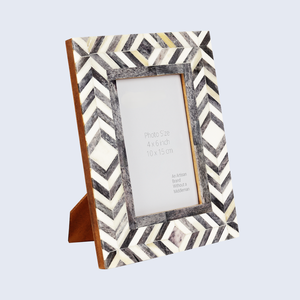 Cadre photo décoratif en résine incrustée - Pour accrocher au mur ou à poser sur table - Vente en gros depuis l'Inde - Product Image 2