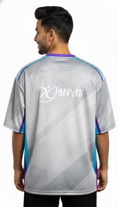 เสื้อยืดผู้ชายทรงปกติ ผ้าโพลีเอสเตอร์/คอตตอน พิมพ์ลายแบบซับลิเมชั่น ระบายอากาศ แห้งเร็ว เป็นมิตรกับสิ่งแวดล้อม สไตล์ลำลองแนวสตรีท - Product Image 4