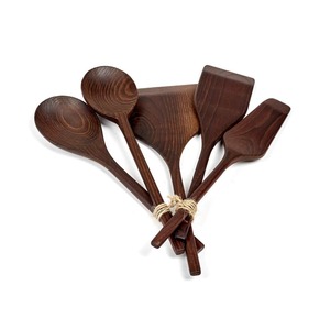 Meilleurs prix de gros pour des ustensiles de cuisine écologiques en bois, adaptés aux woks et poêles. - Product Image 3