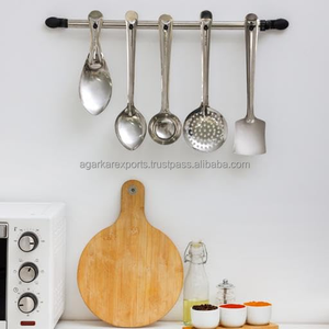 Stainless Steel Serving Spoon Mirror Finish Long Handle Premium Kitchen Utensil Export Supplier - Product Image 6