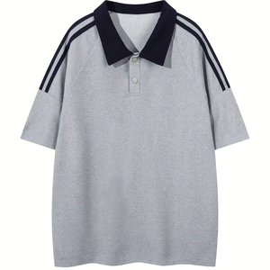 เสื้อยืดแขนสั้นผู้ชายคุณภาพสูง ระบายอากาศได้ดี สำหรับฤดูร้อน ออกแบบได้ตามต้องการ ผลิตจากโพลีเอสเตอร์/คอตตอน ไม่หดตัว สวมใส่สบาย ผลิตในบังกลาเทศ - Product Image 1