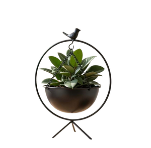 Modern Hammered Gold Metal Flower <b>Pots</b> with Short Stand Decorative Plant <b>Pot</b> Holder Indoor Tabletop <b>Succulent</b> Planter - Product Image 2