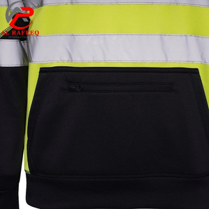 Sudadera de Seguridad de Alta Visibilidad con Diseño Moderno, Precio al por Mayor, Reflectante, Ligera, para Trabajadores - Product Image 5