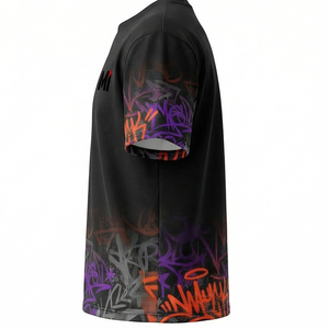 T-shirt avec estampage à chaud en feuille d'or, impression métallique personnalisée, logo de marque de luxe, coton lourd, streetwear, tee-shirts de haute qualité - Product Image 5