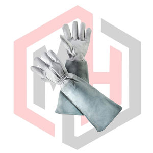 Gants de jardinage 2026 pour femmes/hommes - Gants de sécurité en cuir de vachette résistants aux épines, antistatiques, antidérapants, avec protection longue pour l'avant-bras - Product Image 4