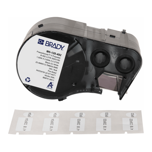 Étiquettes cryogéniques en polyester Brady FreezerBondz avec ruban pour imprimantes M4/M5 - Product Image 1