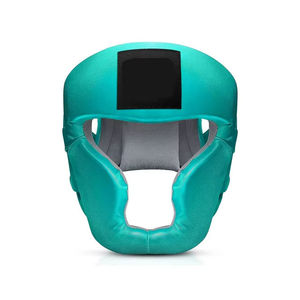 Protector de Cabeza de Cuero PU de Alta Calidad, Ajustable y Transpirable para Competiciones de Boxeo, Fabricado por Star Figure Enterprises - Product Image 1