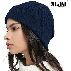 Jilani Handicraft-Gorro azul marino para mujer, accesorio deportivo - Product Image 3