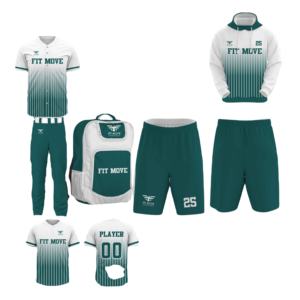 ชุดเบสบอลปรับแต่งได้ชุดเครื่องแบบเบสบอลคุณภาพสูงผ้าเจอร์ซีย์ธรรมดาแบบต่อประสาน - Product Image 6