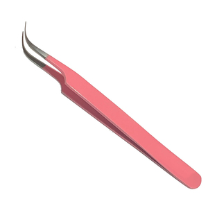 Pince à épiler en acier inoxydable pour extensions de cils, application professionnelle, fournitures pour salon de beauté - Product Image 5