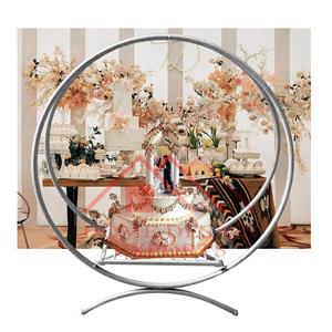 Base para Pastel de Metal, Base para Pastel de Alambre Metálico, Diseño Moderno para Bodas, Fiestas y Restaurantes - Product Image 1