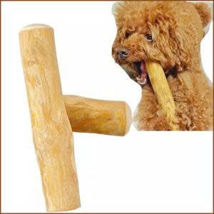Bâton à mâcher en bois de café de qualité supérieure pour chiens, jouet naturel en bois pour chiens de petite, moyenne et grande taille, pour l'enrichissement quotidien - Product Image 3